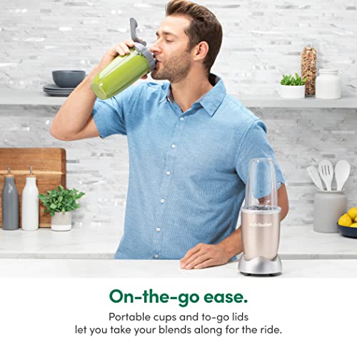 NutriBullet NB9-1301B Pro 13 Pcs Cobalt Blue, 900W Food Blender