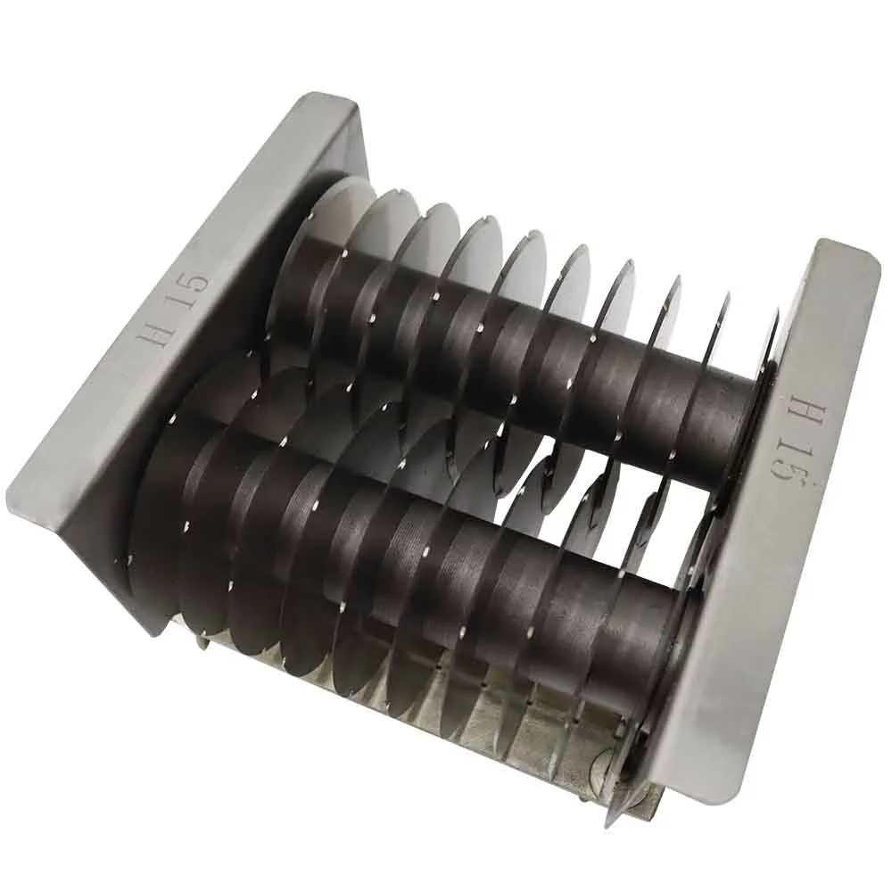 INTSUPERMAI Electric Meat Cutting Machine QE Meat Slicer Dicing Machine with 15mm Blade