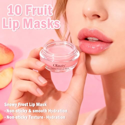 4 PCS Bee Lip Balm Honey Pot-Strawberry, Watermelon, Apple Lime, Honey Lip Mask Overnight Propolis Moisturizing,Vitamin E Prevention Cracked &Chapped Lips,Christmas Gifts Lip Balm