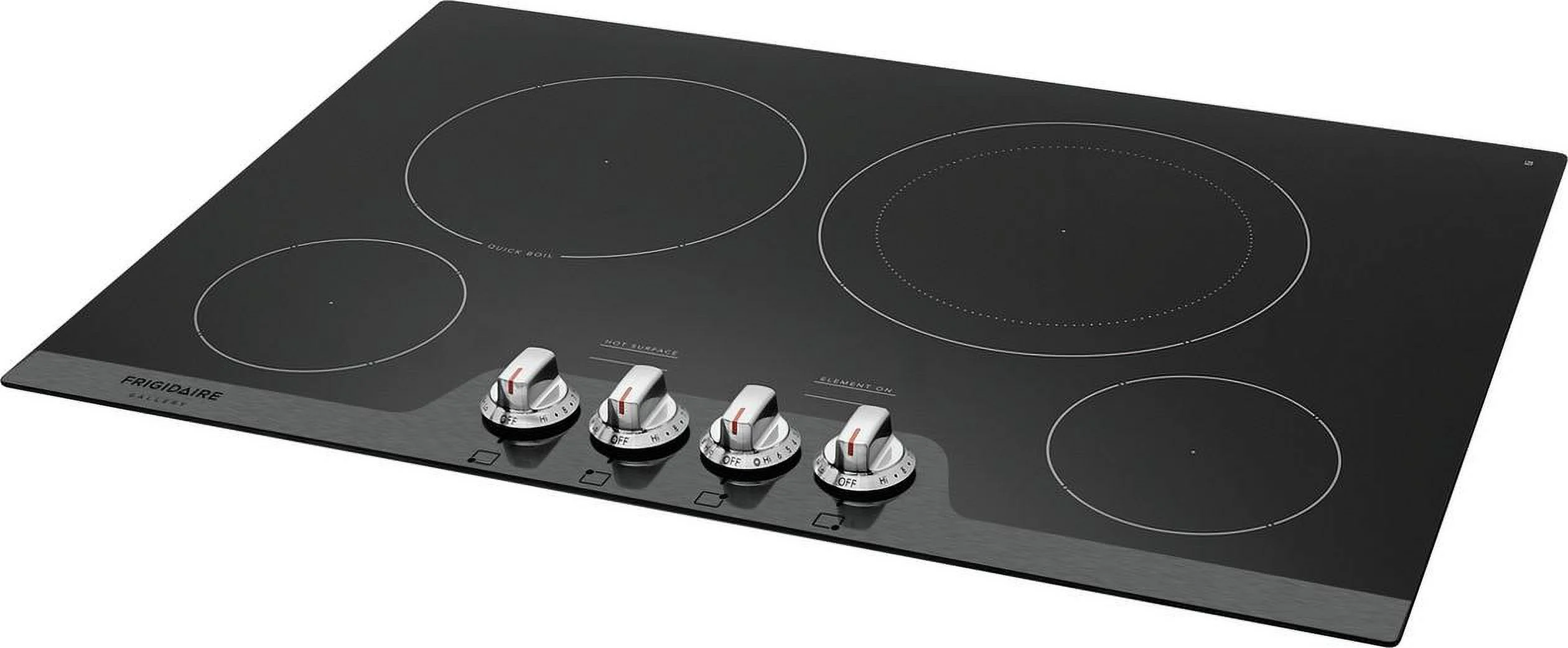 Frigidaire Gallery FGEC3048US 30 inch Stainless 4 Burner Electric Cooktop