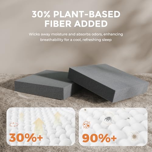 Sweetnight Full Mattress,12 Inch Memory Foam Full Size Mattress in a Box for Pressure Relief & Edge Support,CertiPUR-US Certified Breathable Medium Plush