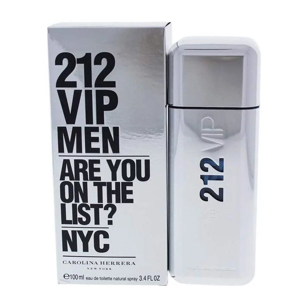 212 VIP MEN by CAROLINAHERRERA - EDT SPRAY 3.4 OZ