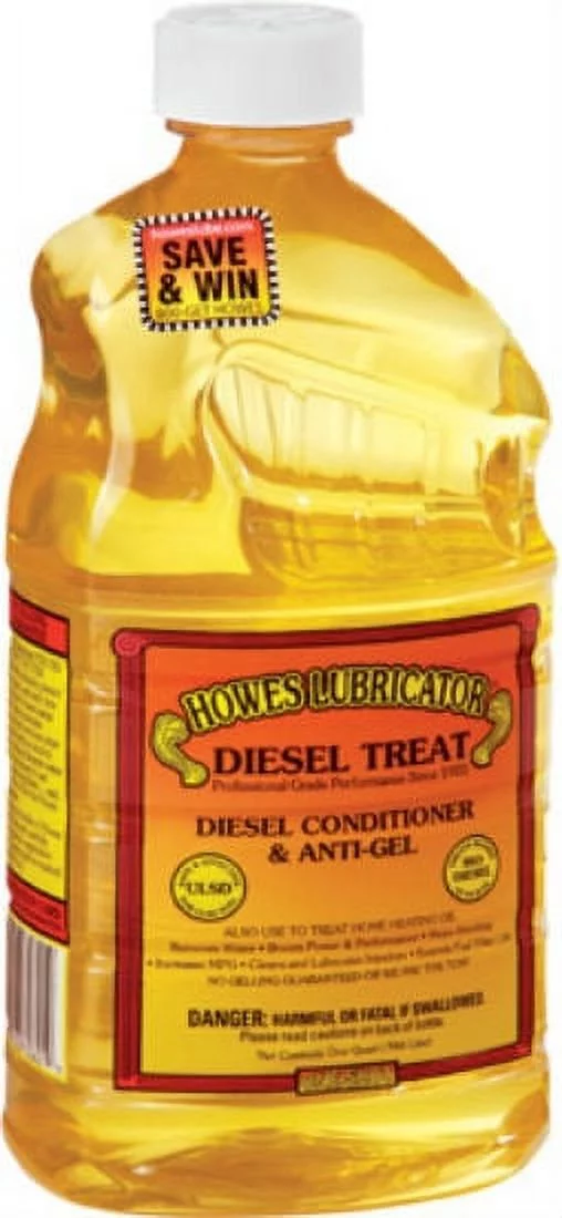 Howes Lubricator HL306212 Diesel Treat Conditioner Plus Anti-Gel, 1-Qt, Each