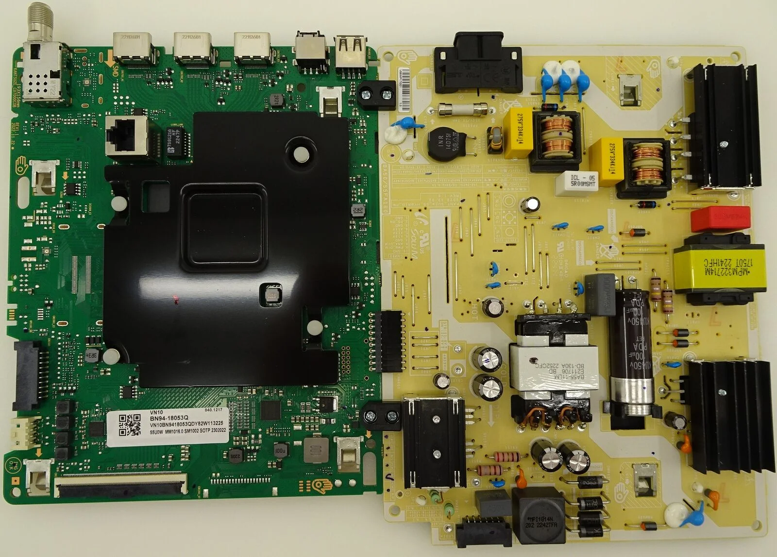 Samsung UN55CU7000DXZA Main/Power Board 55CU7000D-053Q (BN94-18053Q, BA55FA160)