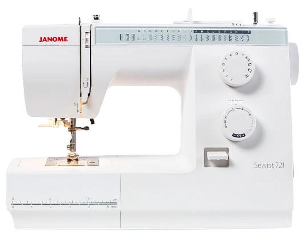 Restored Premium Janome Sewist 721 Mechanical Sewing Machine + Warranty (Refurbished)