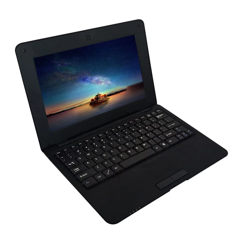 Yabuy 10.1inch Portable Netbook ACTIONS S500 1. ARM Cortex-A9Android 5.11G+8G1024*600 Black