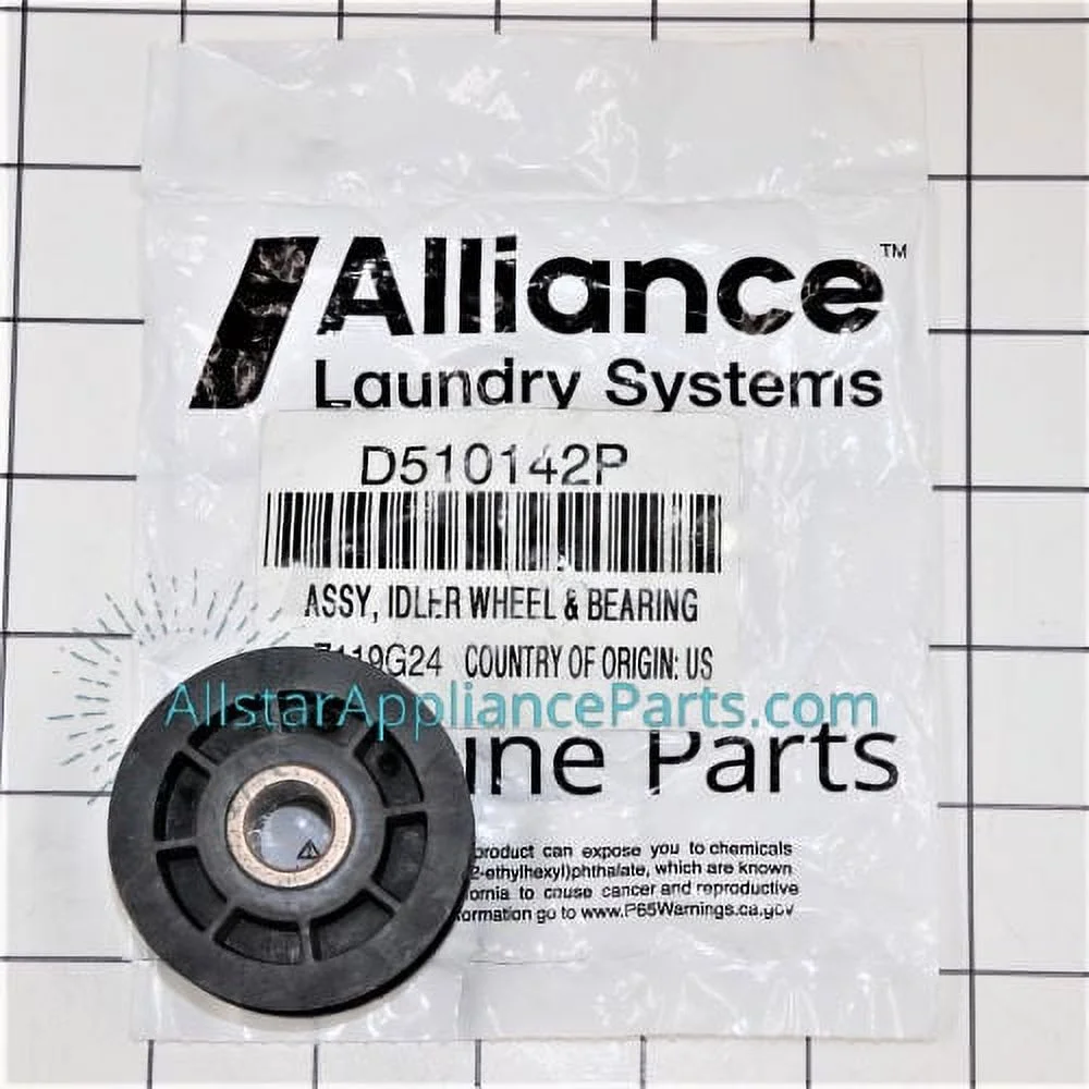 Speed Queen Dryer Idler Pulley D510142P