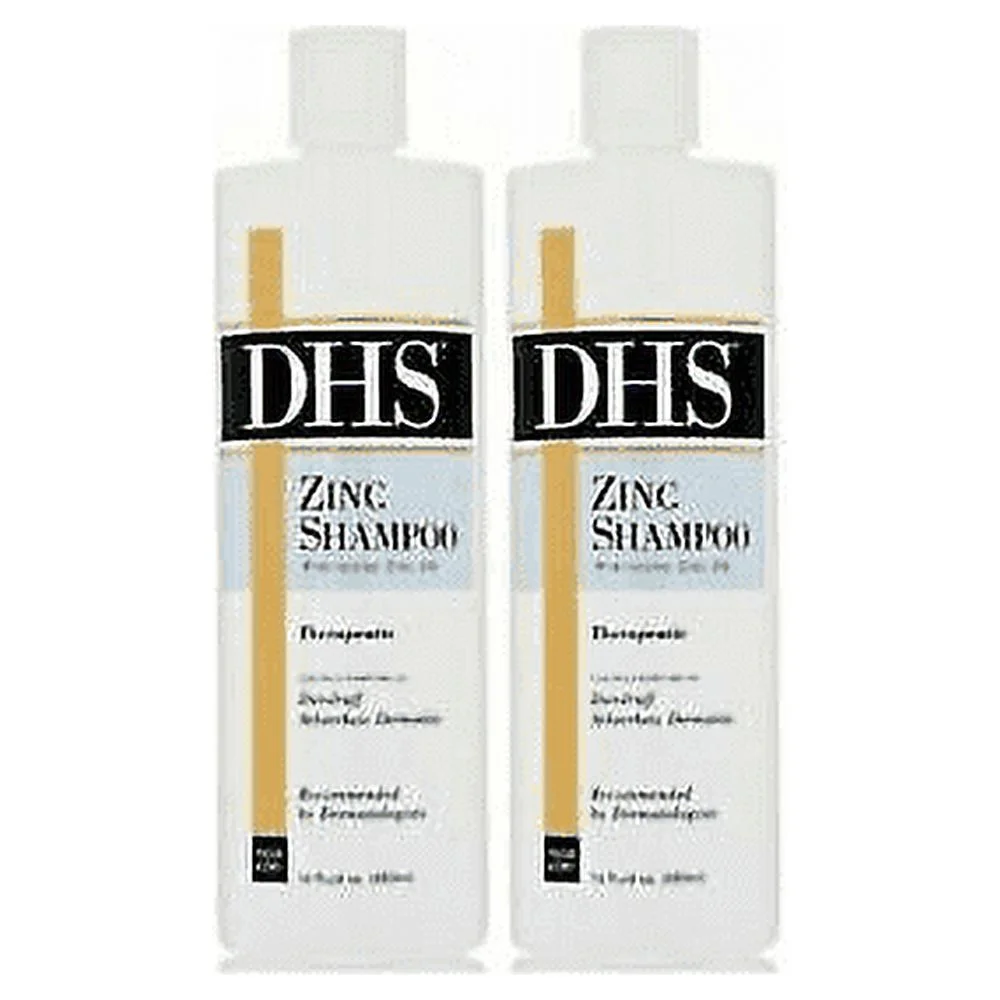 6 Pack DHS Zinc Therapeutic Shampoo 16 oz