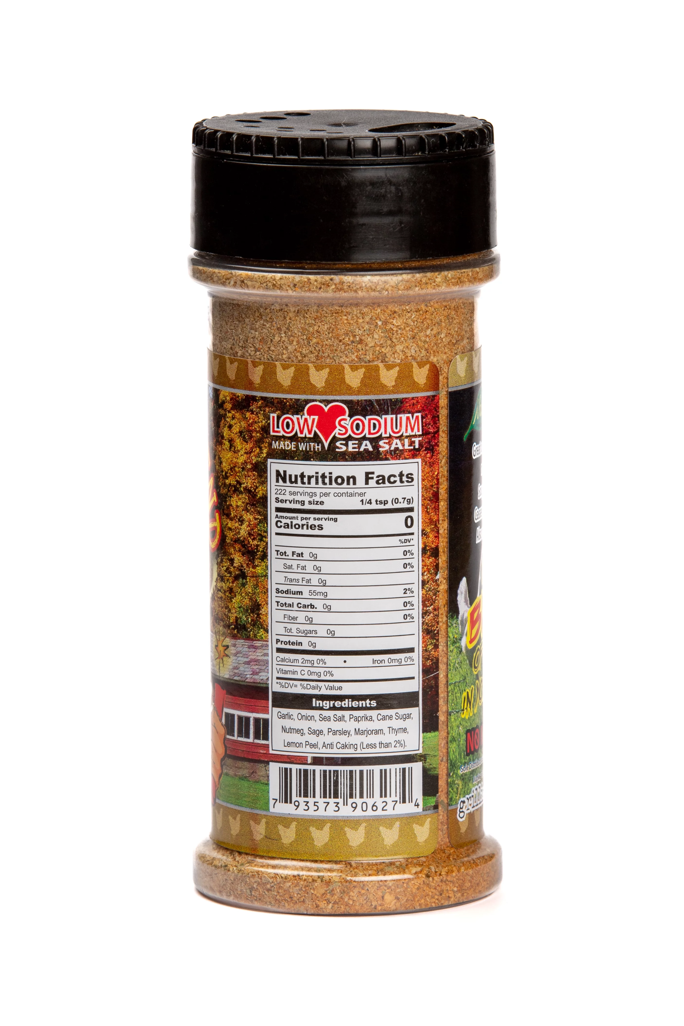 Grillin' GunPowder Seasoning Pack of Caribbean 5oz, Steak 6oz,Chicken 5.5oz