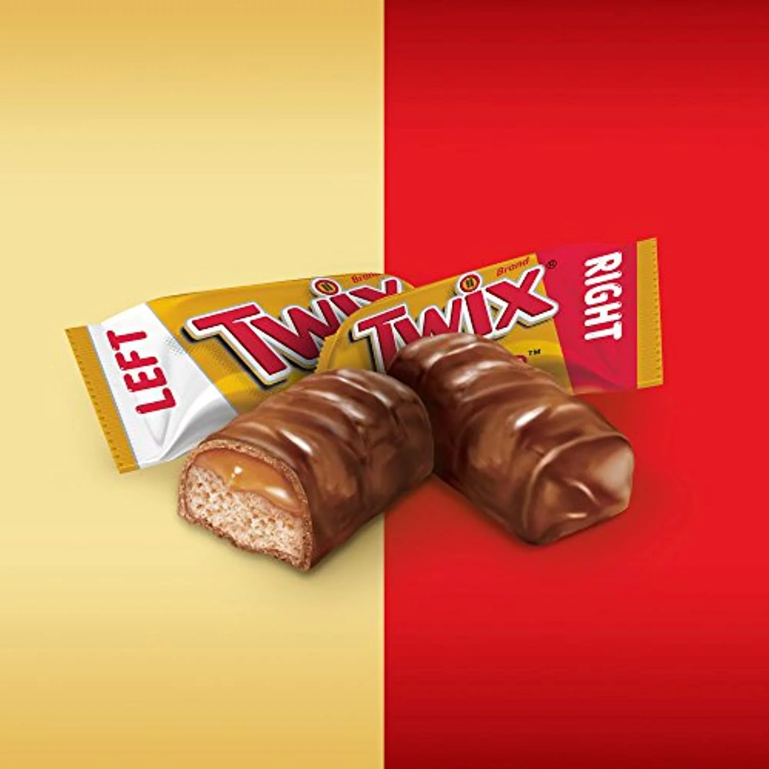 Twix Caramel Minis Size Chocolate Cookie Bar Candy 9.7 Ounce Bag (Pack Of 8)