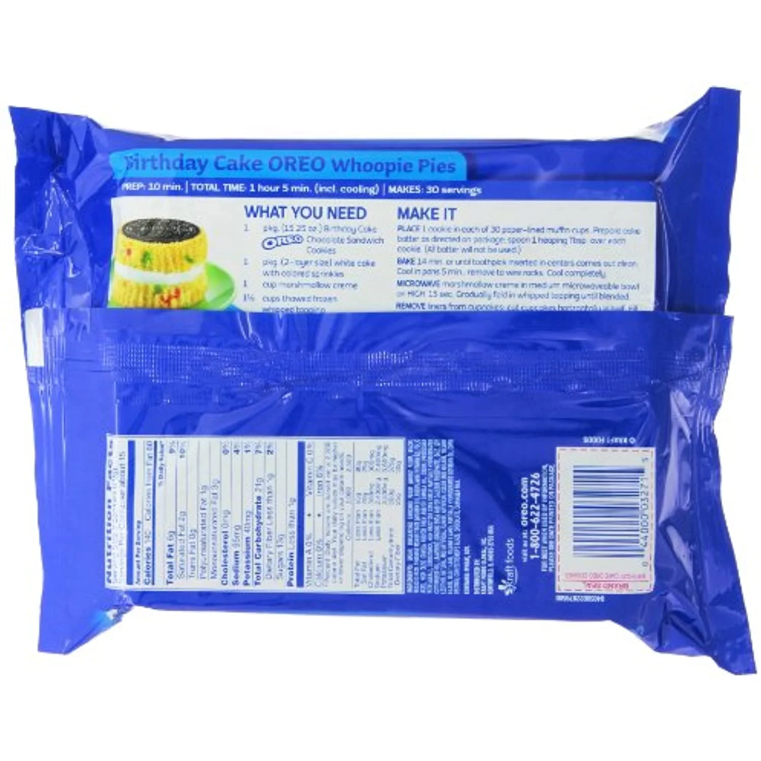 Oreo Birthday Cake Chocolate Sandwich Cookies