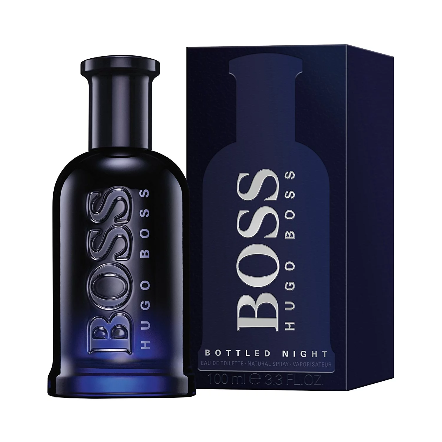 HUGO BOSS BOTTLED NIGHT 3.4 oz Eau de Toilette Spray for Men