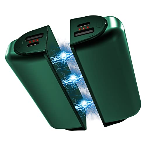 Hand Warmers Rechargeable 2 Pack,10000mAh Split-Magnetic Electric AI Handwarmer Power Bank,3 Levels, Camping,Hunting in Winter