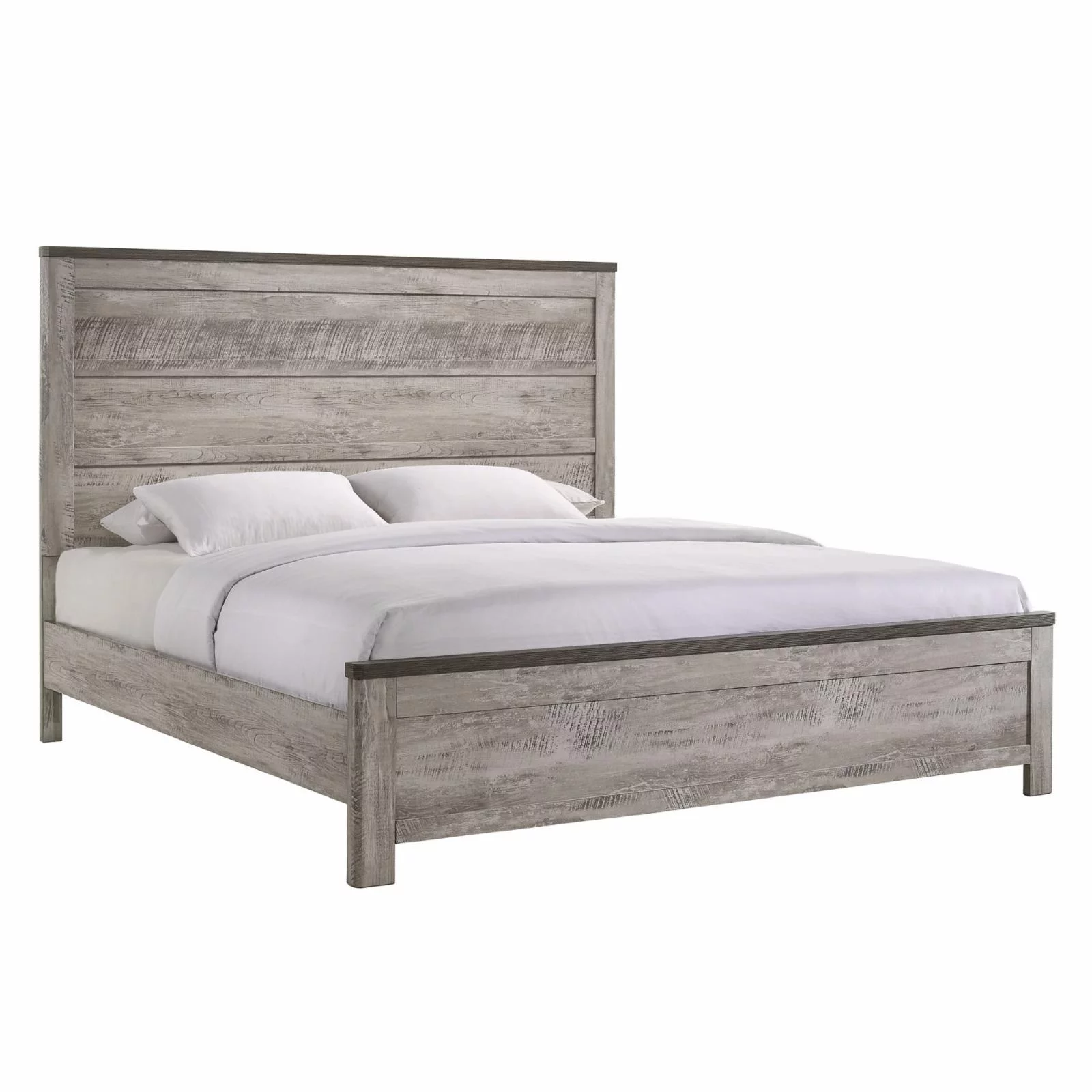 Picket House Furnishings Adam Full Panel Bed in Gray