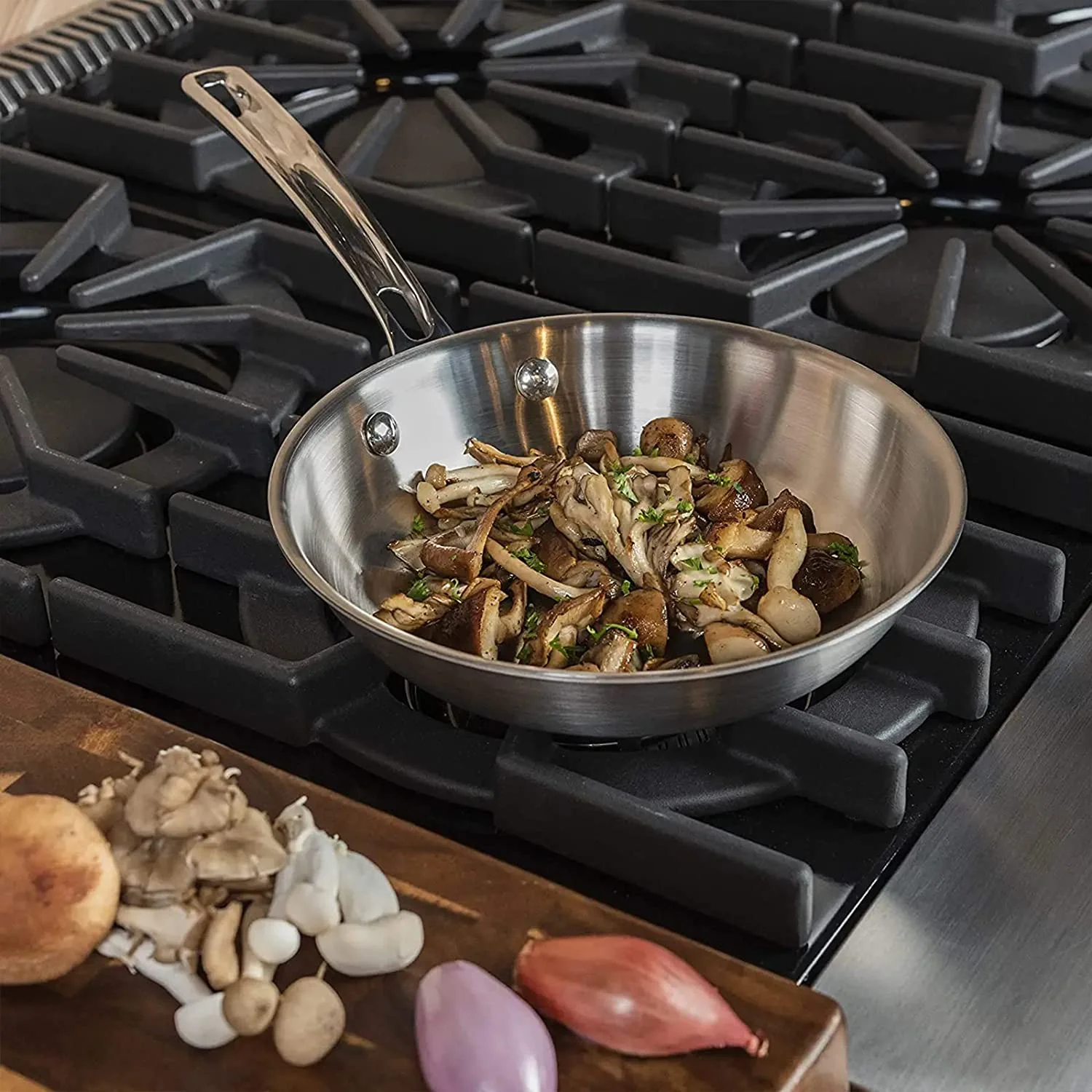 durable Viking Professional 5-Ply Stainless Steel Cookware Set  10 Piece