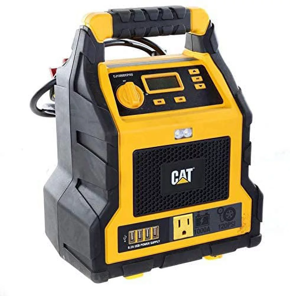 CAT 3-in-1 1000Amp Power Station with Jump Starter and Compressor