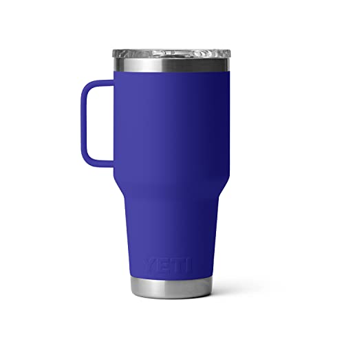 YETI Rambler 30 oz Travel Mug, Stainless Steel, Vacuum Insulated with Stronghold Lid