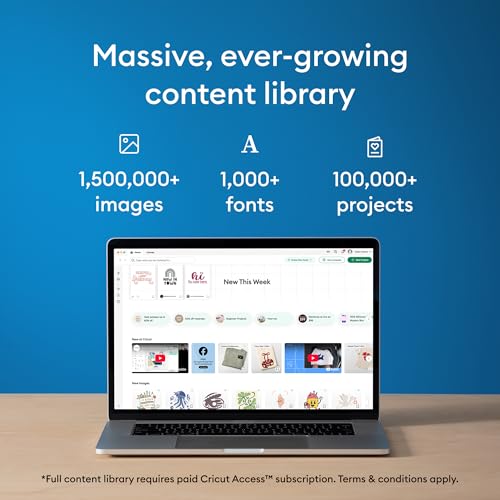 Cricut Maker 4 - Smart Cutting Machine (Seashell) | Engagement Bundle - Includes Smart Vinyl, Cardstock, Transfer Tape, Iron On HTV, Mat, Pens, Tool Kit, & 25 Images in Design Space App