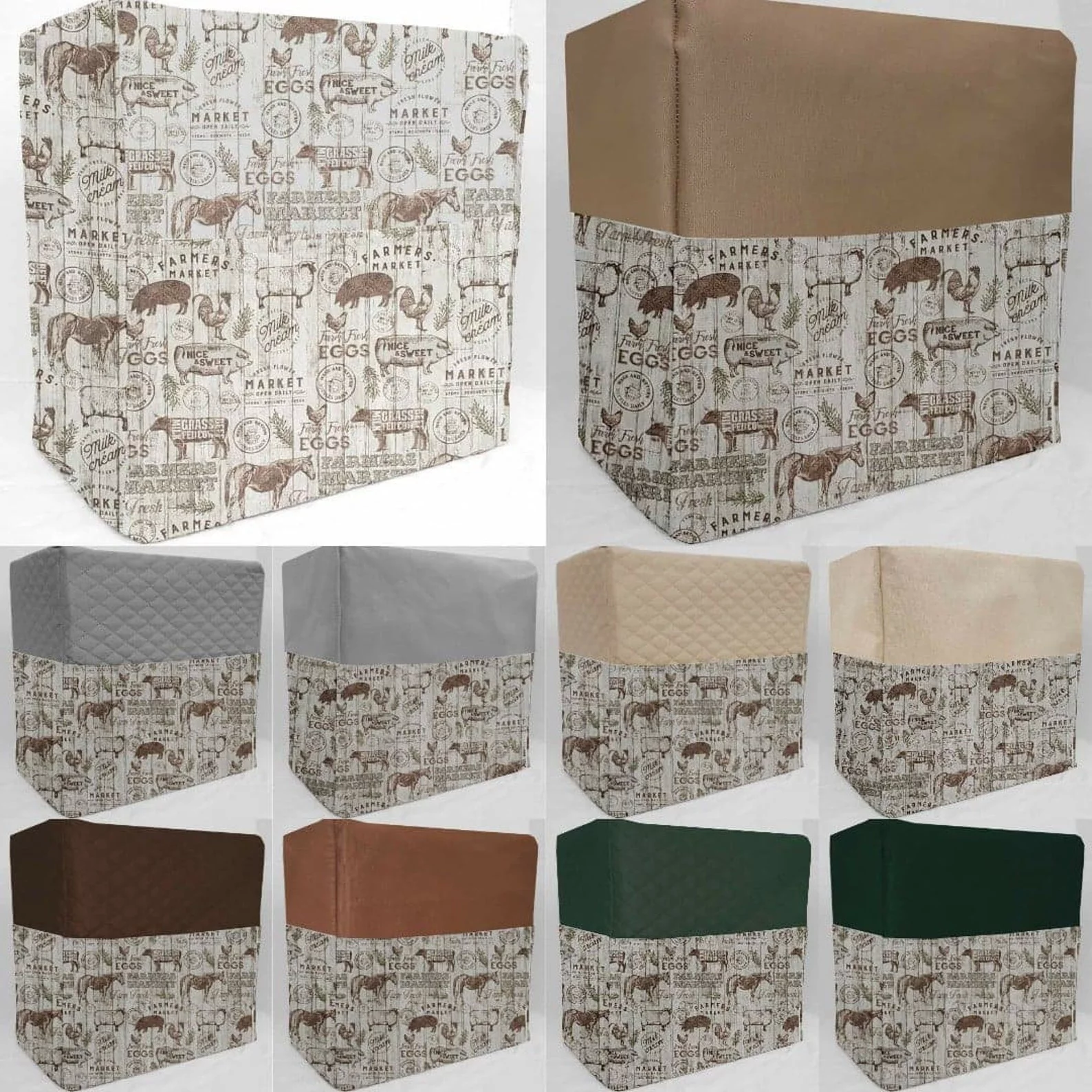 Farmers Market Bread Machine Cover by Penny's Needful Things (All Farmers Market)