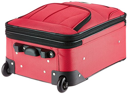 Rockland Fashion Expandable Softside Upright Luggage Set, Charcoal, 2-Piece (14/19)