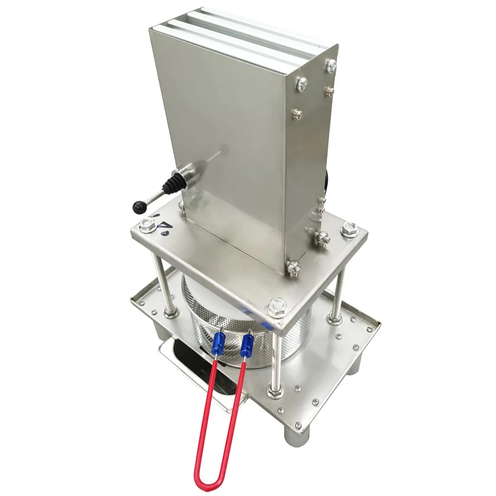 Techtongda Desktop Electric Vegetable Squeezer Juice Extractor Small Press Slag Juice Separation Extruder