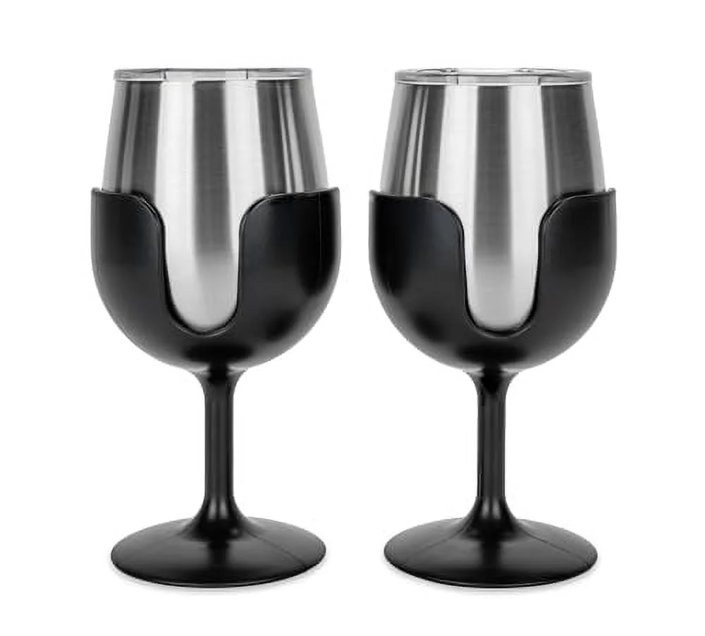 Libatc  Wine Tumbler 2 Pack  8Oz.