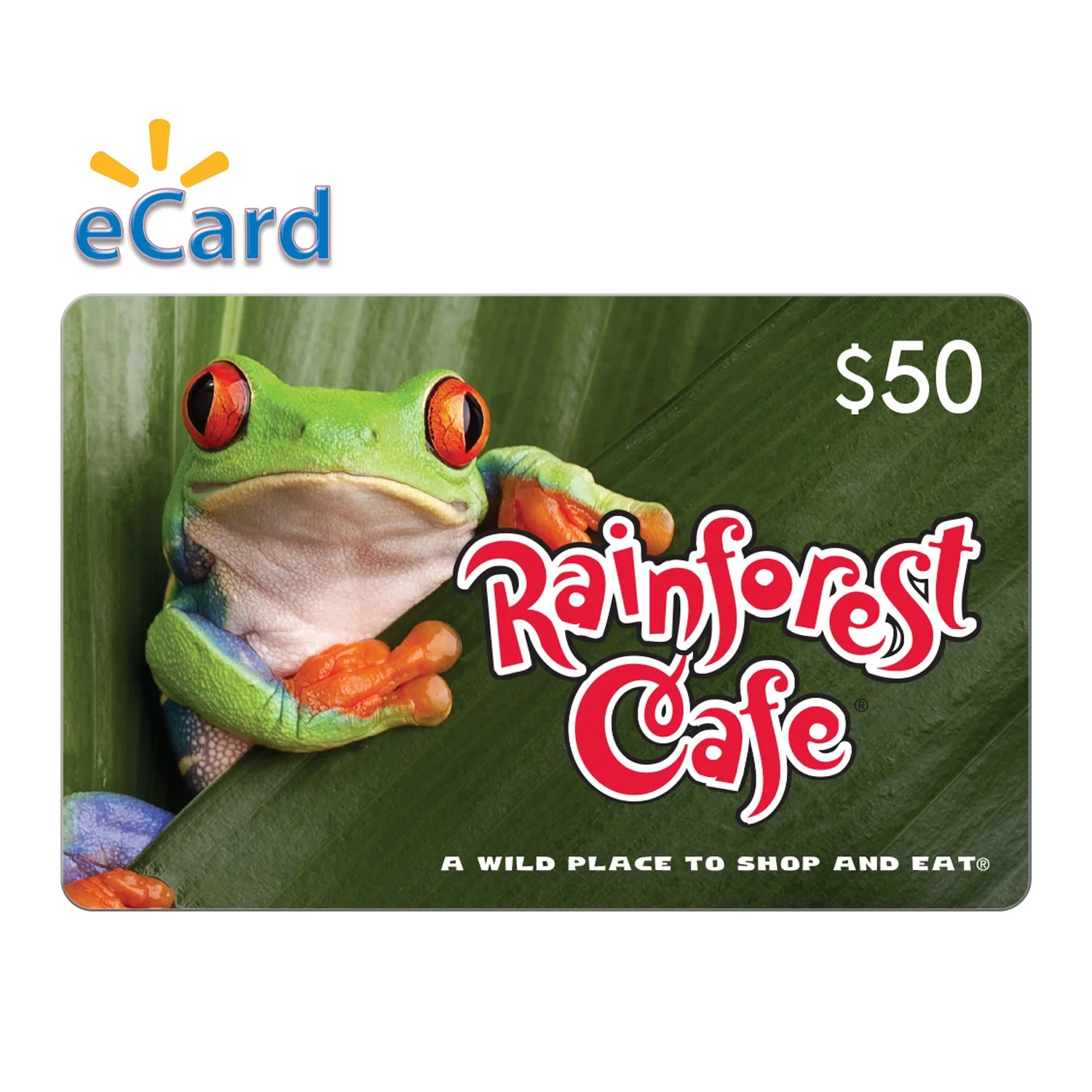 Rainforest Cafe $50 eGift Card
