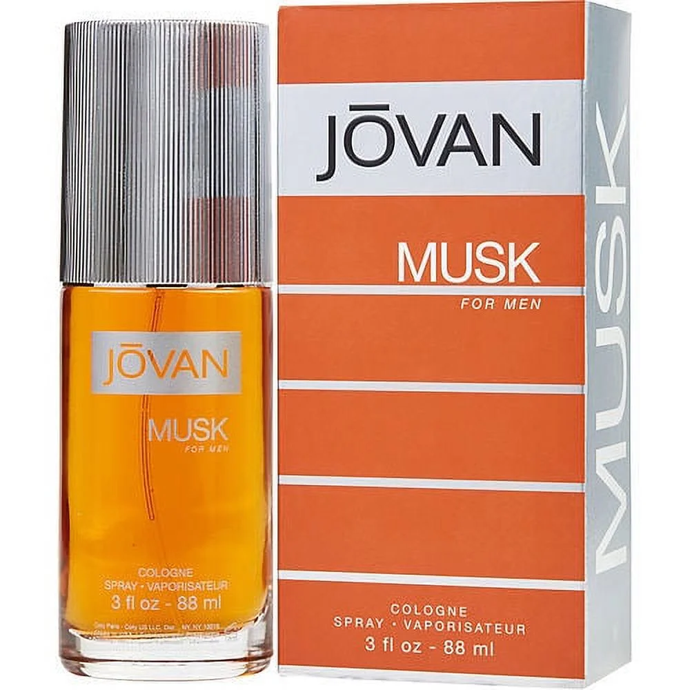 JOVAN MUSK Cologne Spray for Men - 3 oz - Timeless Allure