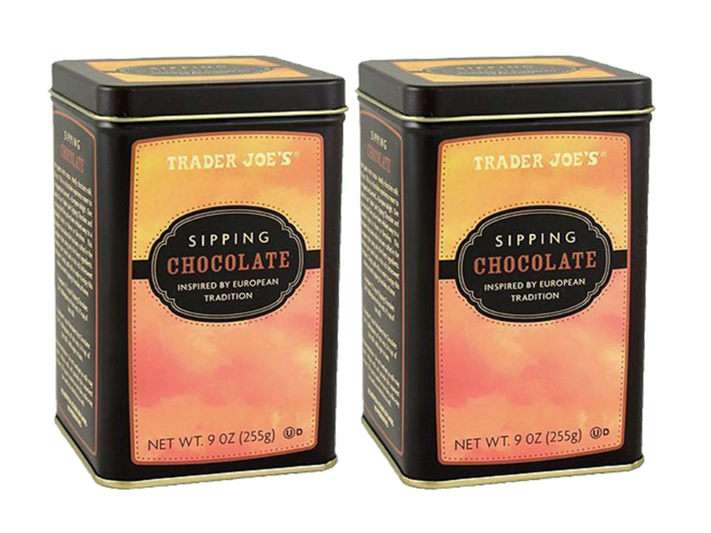 Sipping Chocolate European Style Trader Joe's 9 Oz. (Pack of 2)