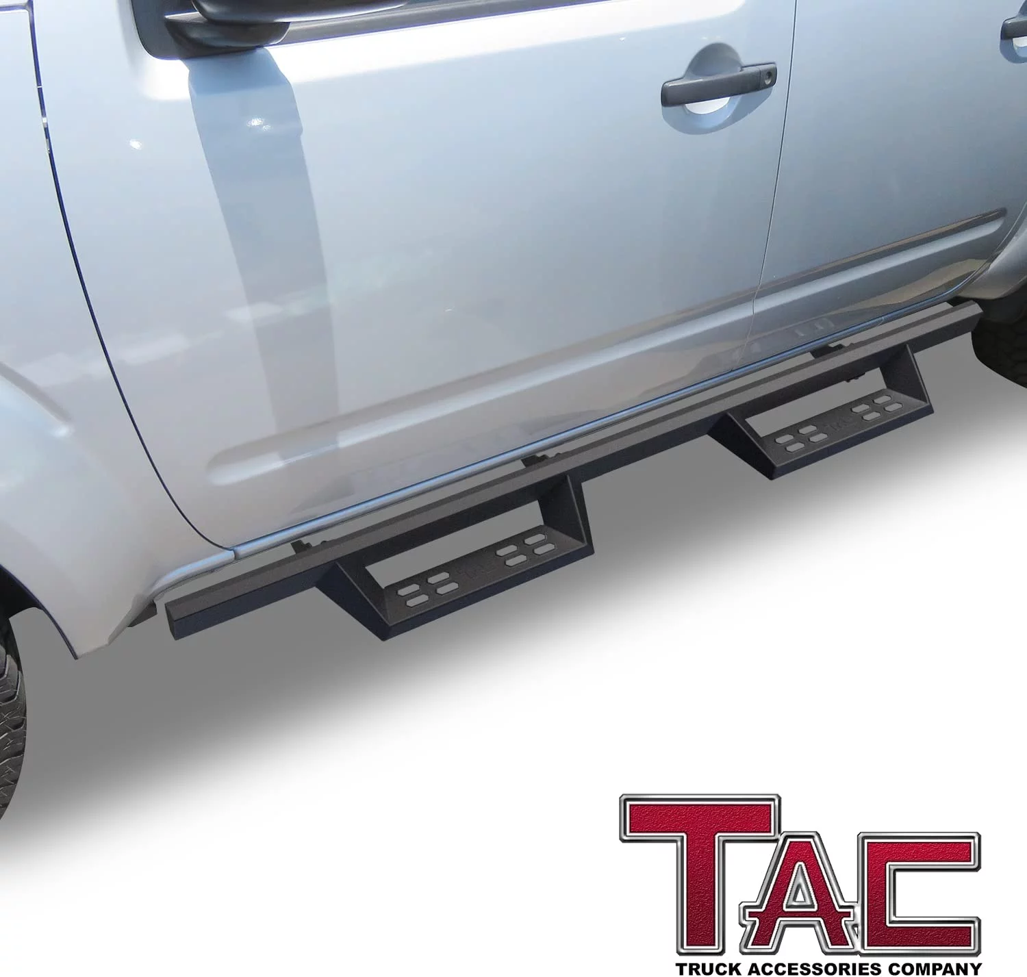 TAC Sniper Running Boards Compatible with 2005-2024 Nissan Frontier Crew Cab Truck Pickup 4