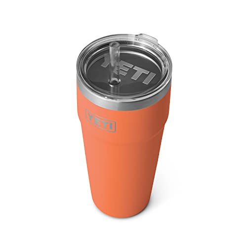 YETI Rambler 26 oz Straw Cup, Vacuum Insulated, Stainless Steel with Straw Lid