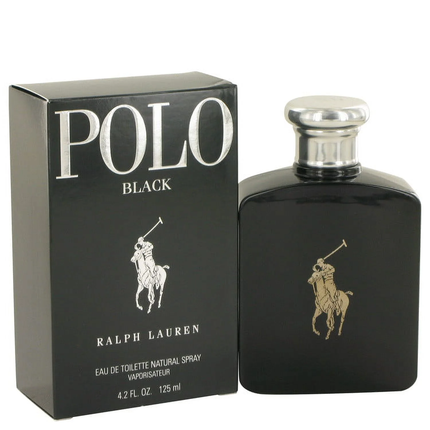 Polo Black Eau De Toilette Spray By Ralph Lauren4.2 Oz (Pack 2)