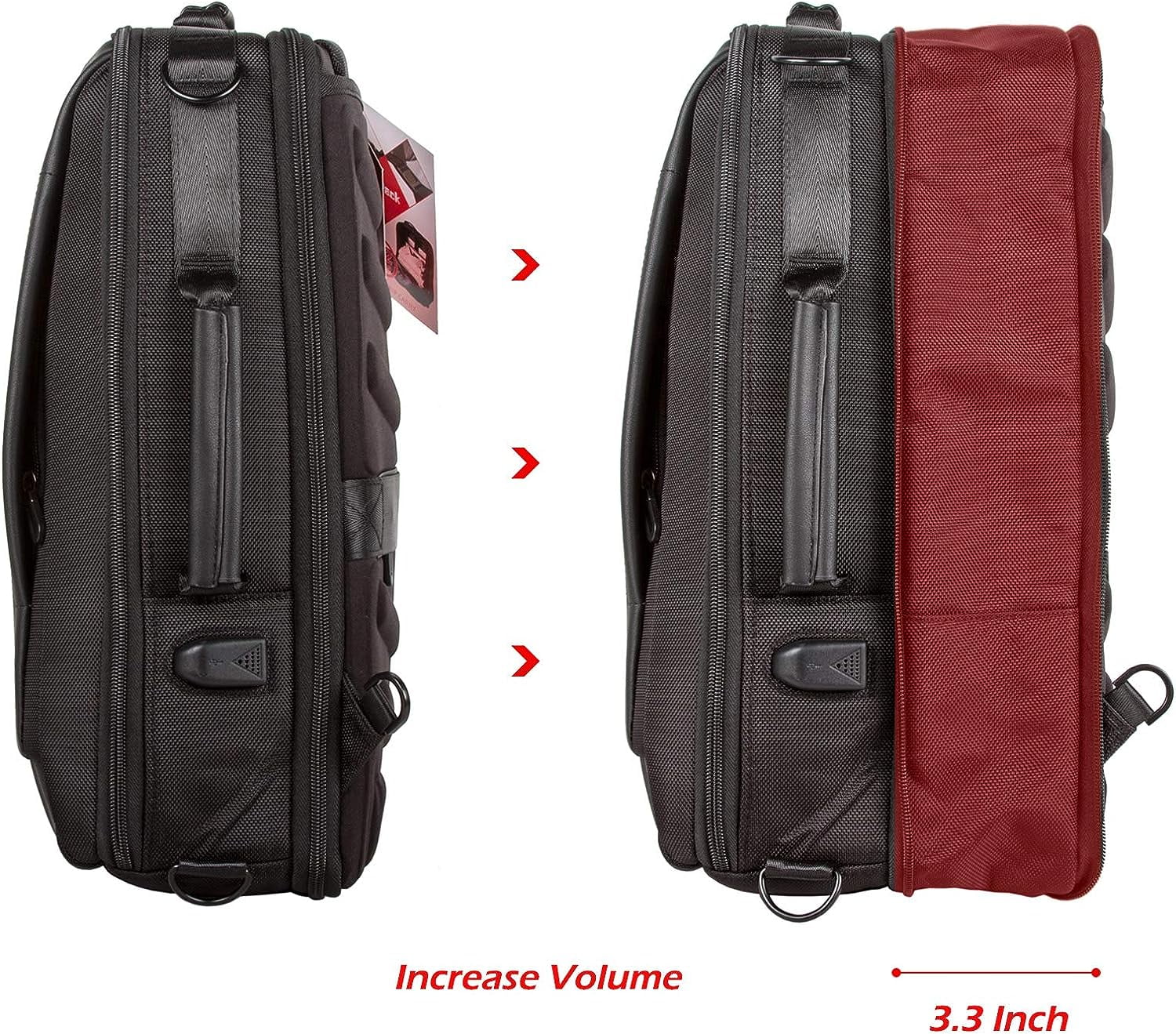 OPACK RFID Leather Laptop Backpack: a Smart Choice for Business Travel