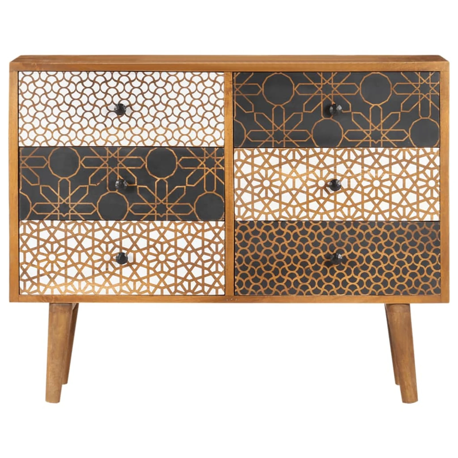 Andoer Sideboard with Printed Pattern 35.4
