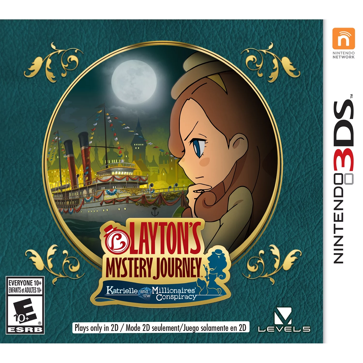 Layton Mystery Journey Kat & The Millionare Conspiracy, Nintendo, Nintendo 3DS