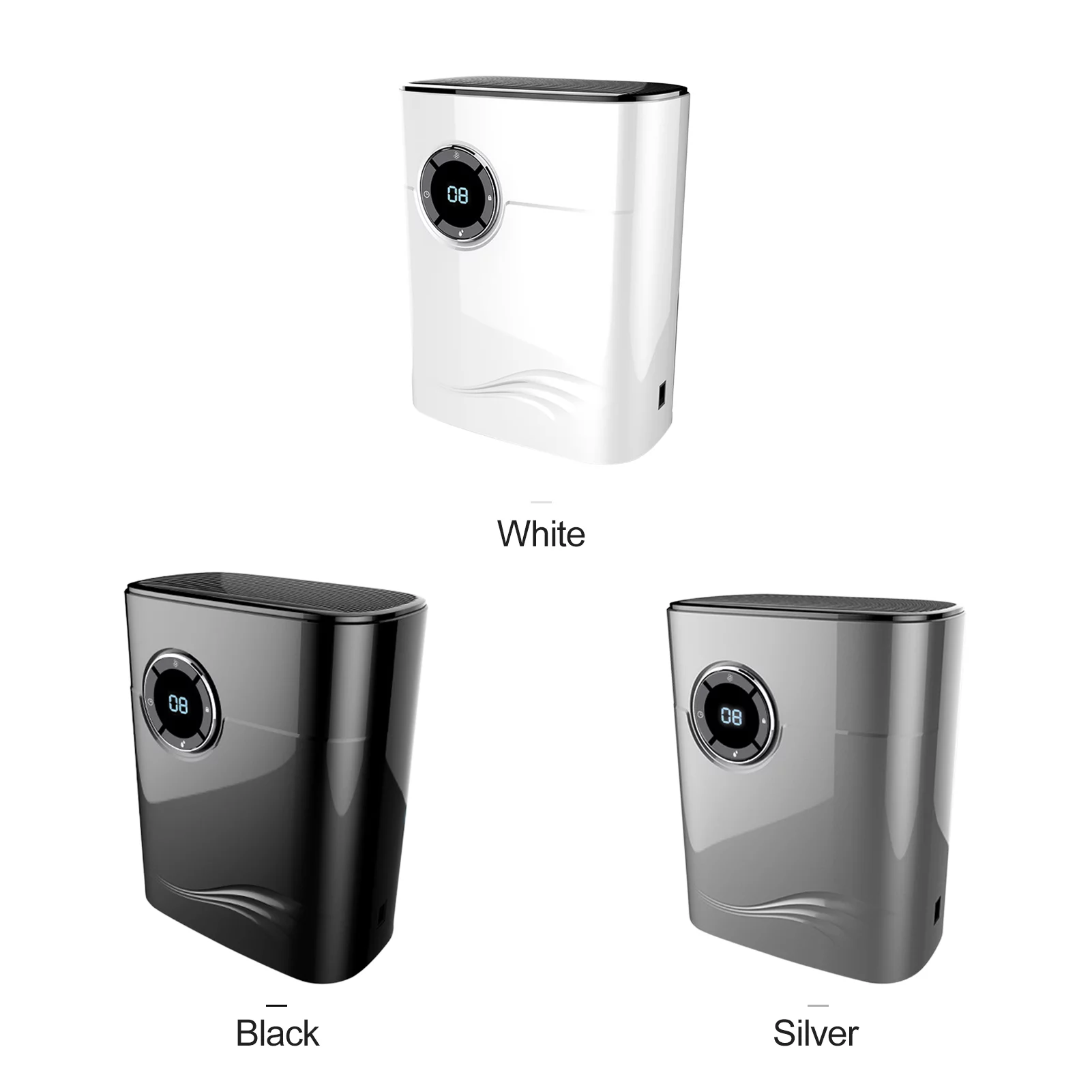 Anself 1200mL Dehumidifier to 215 Sq. Ft Portable Small Dehumidifier Auto-off Protection Humidity Control for Home Basements Bedroom Garage Wardrobe RV