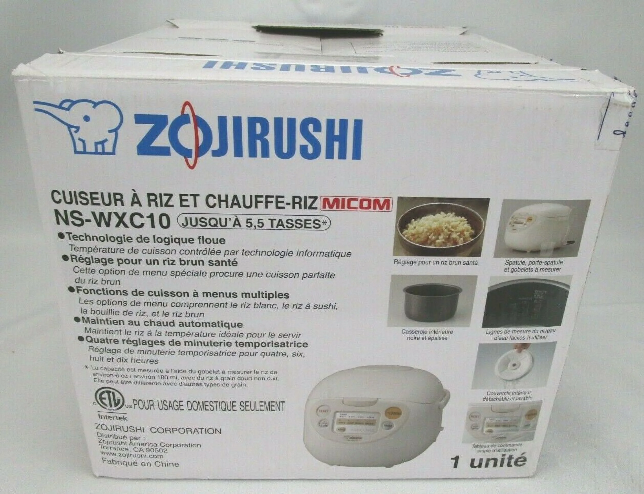 Zojirushi Micom Rice Cooker &