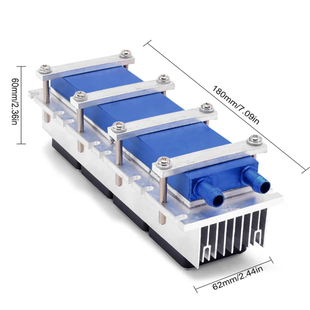 GoolRC Refrigeration equipment,Cooler 12vdc 30a Semiconductor Diy Kit 288w Peltier Cooler 12vdc 30a Semiconductor Kit Air Fan 30a Semiconductor Diy Wenzi Qisuo Dsfen Laoshe Huiop