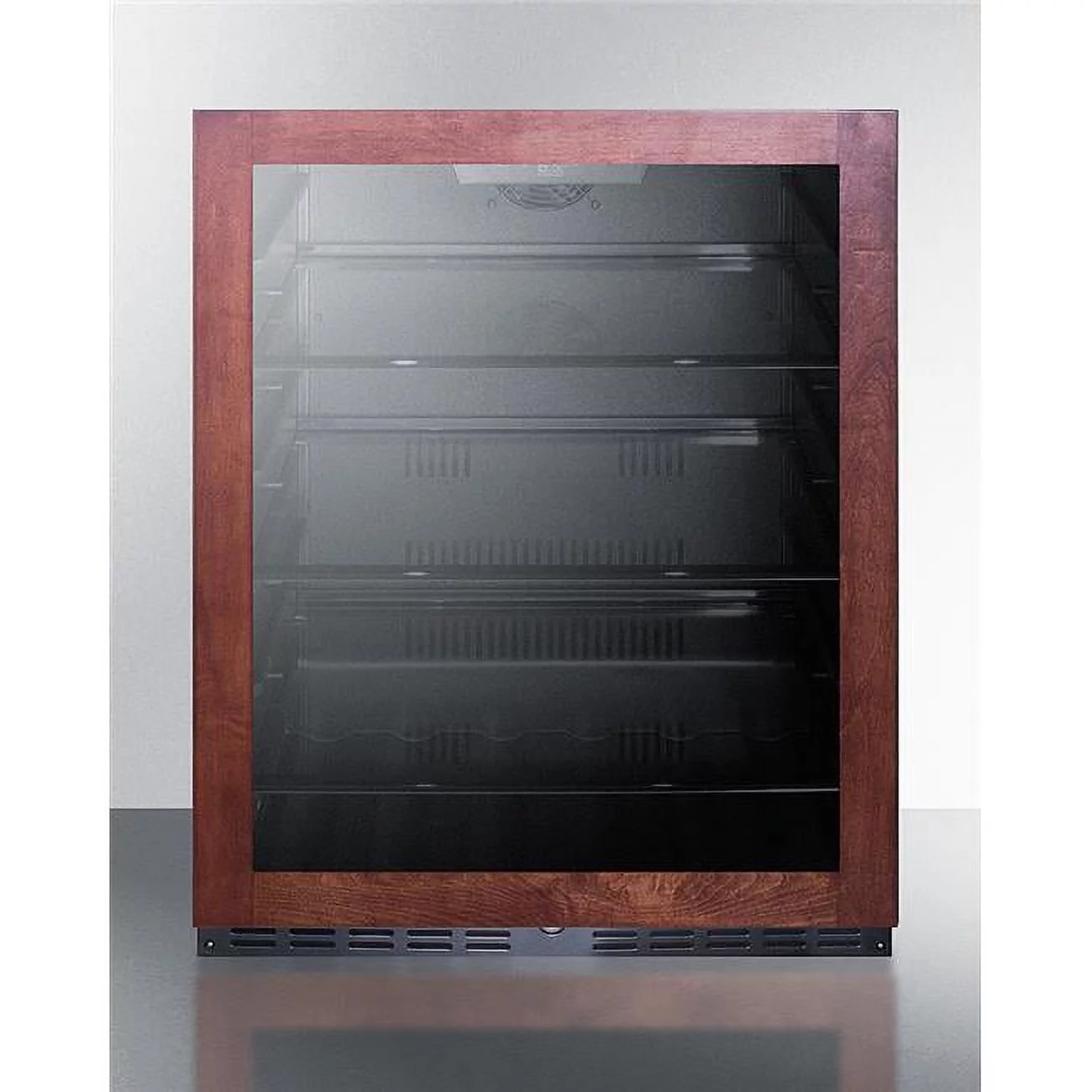 24 in. ADA Compliant Wide Built-in Beverage Center Refrigerator, Black