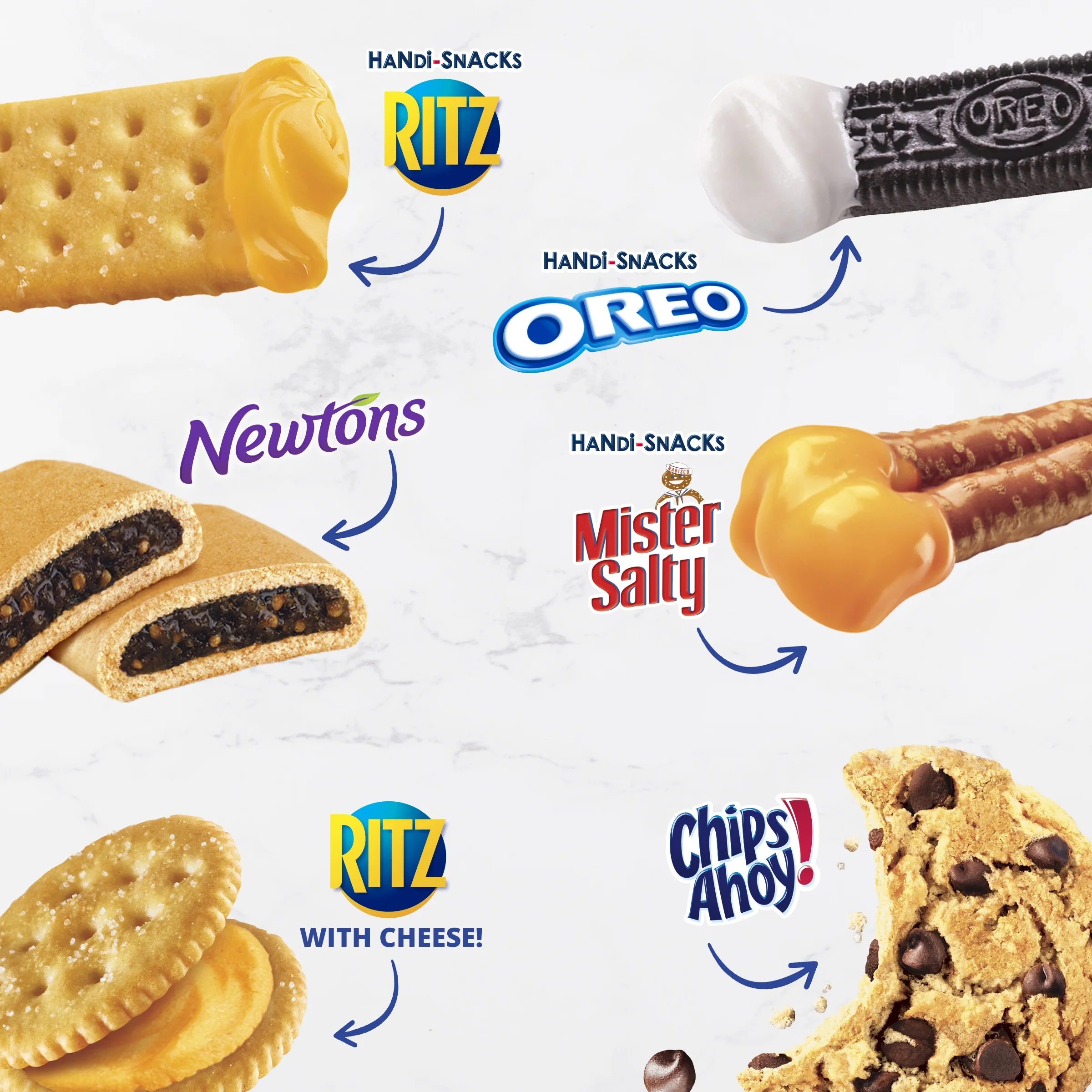 Nabisco Ultimate Sweet and Salty Snack Variety Pack, 56 Snack Packs