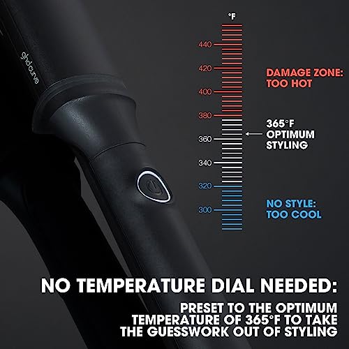 ghd Curve® Professional Hair Curling Irons & Wands | Soft Waves, Classic and Tight Curls | 0.5 –1.5 Inch Barrels’ | 365ºF Styling Temp Preventing Heat Damage + Auto Sleep Mode