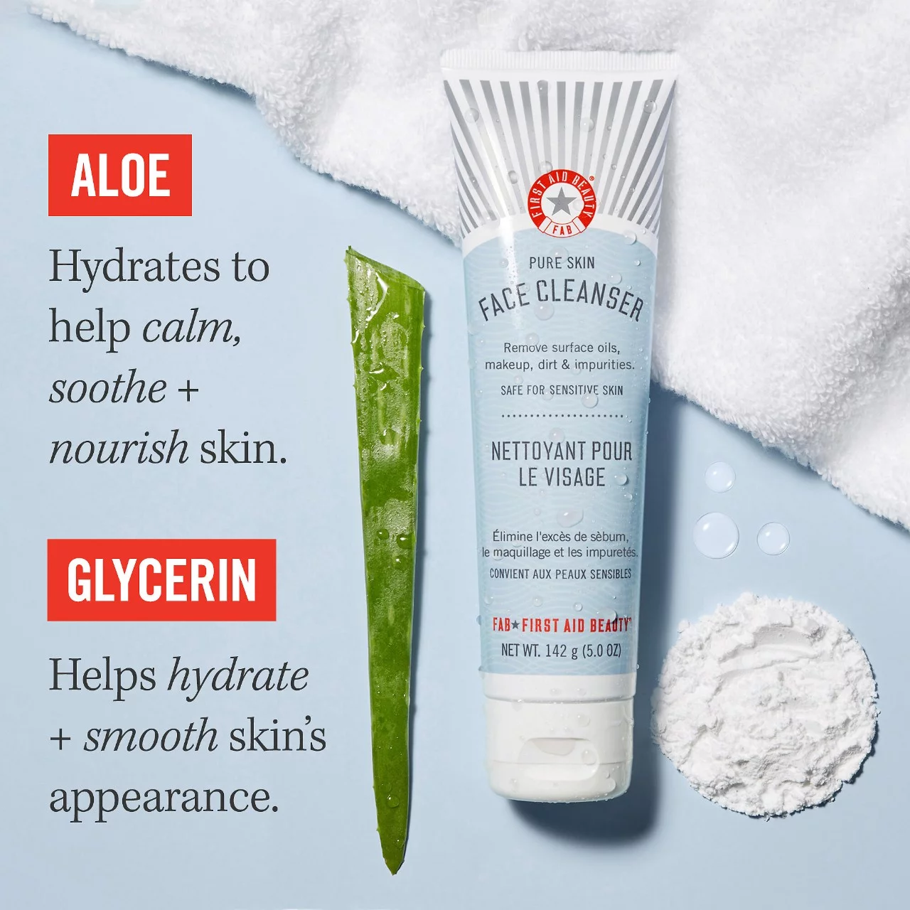 Mini Pure Skin Face Cleanser 2 oz/ 56.7 g