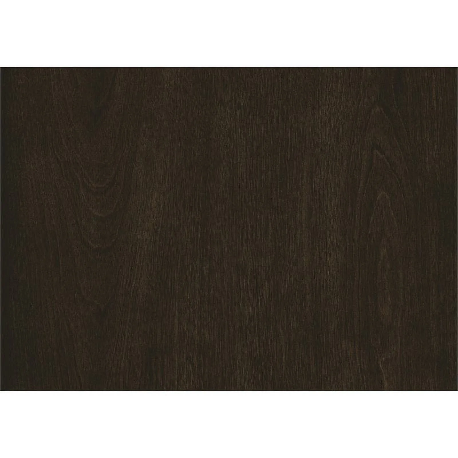 Bowery Hill Wood 2 Drawer Coffee Table in brown Cherry Finish