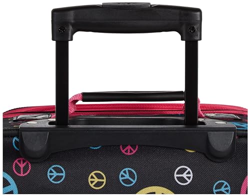 Rockland Fashion Expandable Softside Upright Luggage Set, Charcoal, 2-Piece (14/19)
