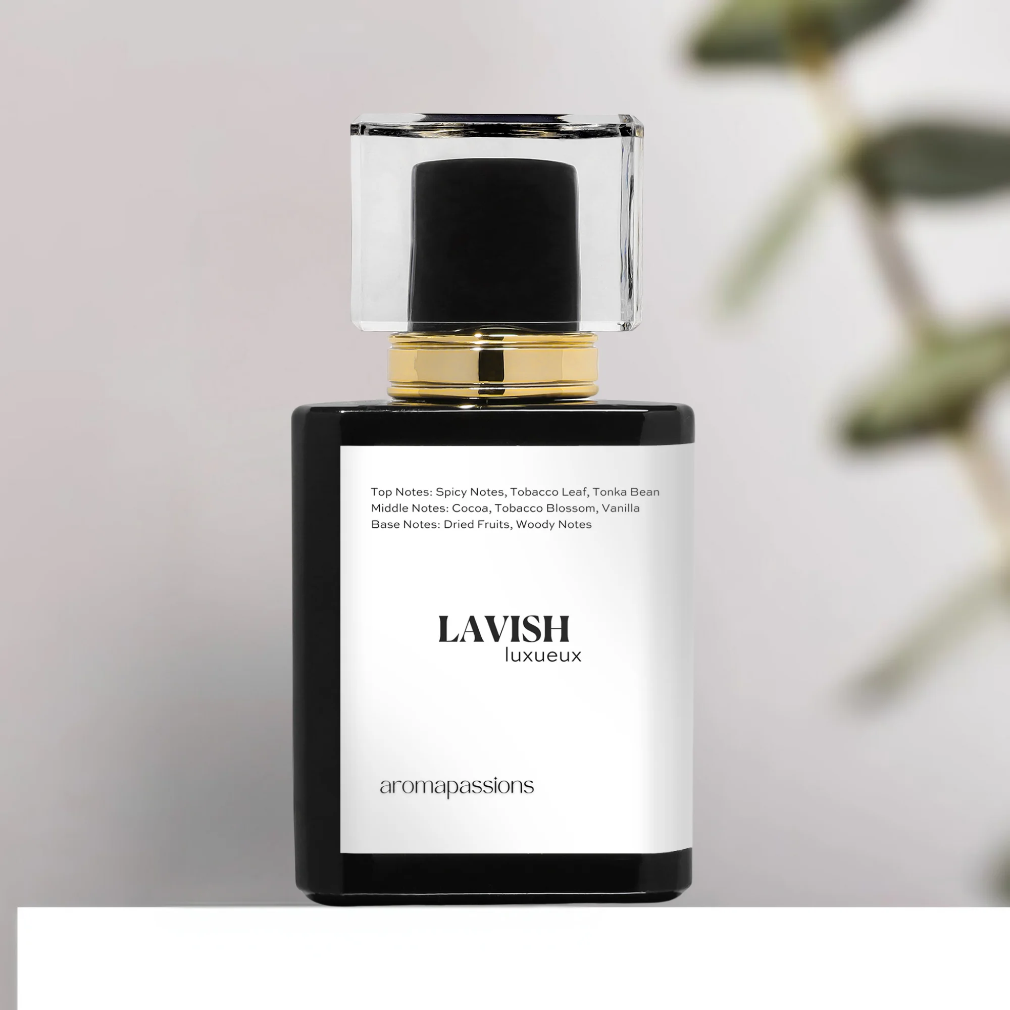 LAVISH | Inspired by Tom Ford TABACCO VANILLE | Pheromone Perfume Cologne for Men and Women | Extrait De Parfum | Long Lasting Dupe Clone Perfume