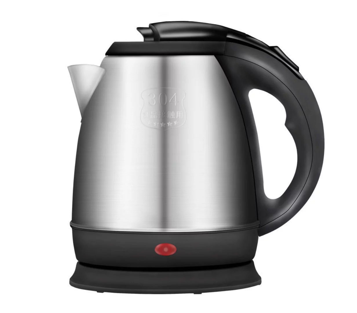 Electric Kettle Hot Water Kettle,1.8L 304 Stainless Steel Electric Tea Kettle & Coffee Kettle, BPA-Free Water Warmer with Fast Boil, Auto Shut-Off & Boil Dry Protection