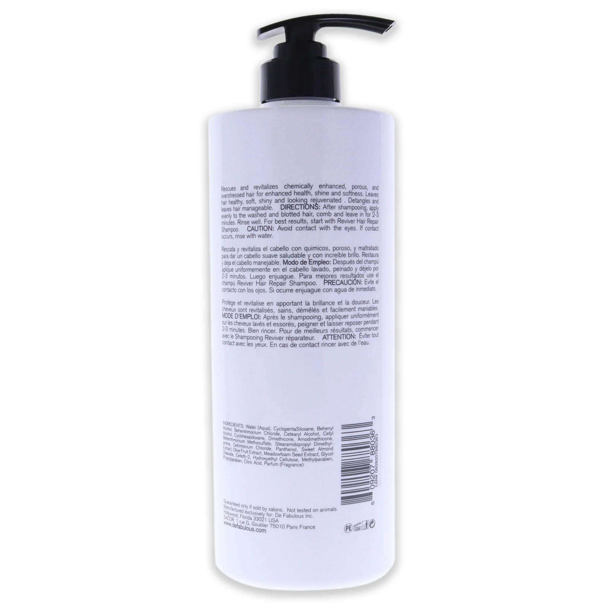 De Fabulous Reviver Hair Repair Conditioner, 33.8 oz Conditioner