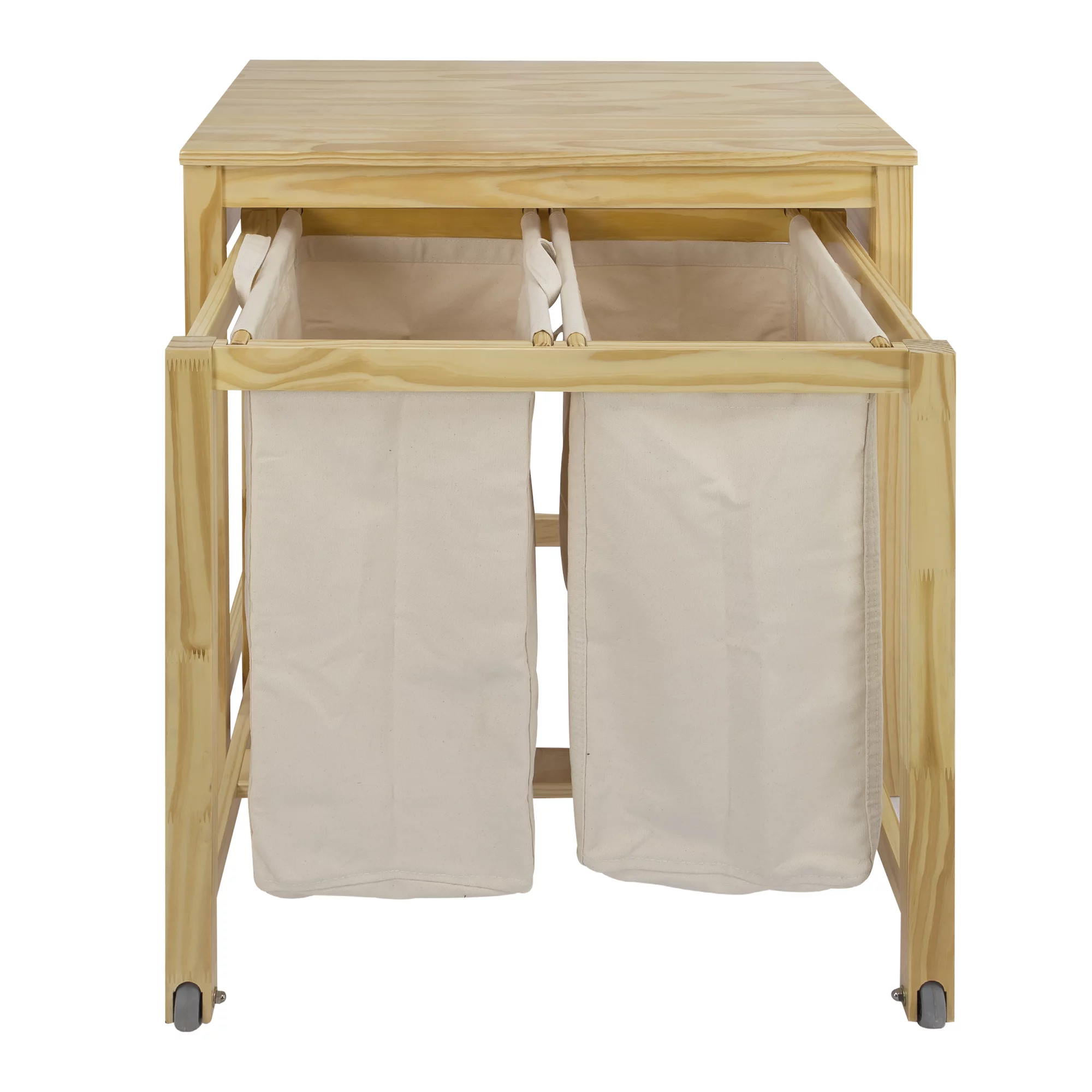 Casual Home Prep Laundry Hamper, Off-White