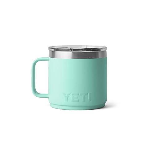 YETI Rambler 14 oz Stackable Mug, Vacuum Insulated, Stainless Steel with MagSlider Lid