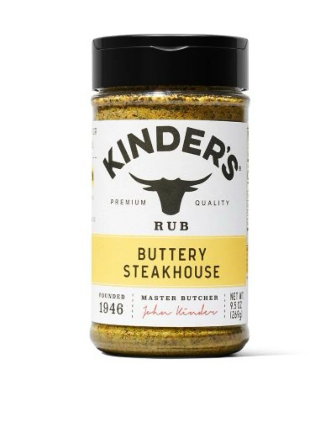 Kinder's Organic Buttery Steakhouse Rub Seasoning 10.4 oz